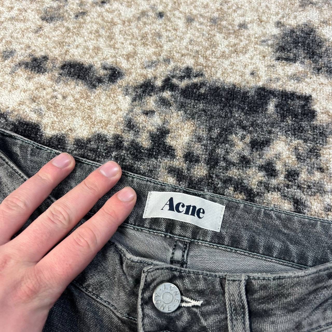 Acne Studios Acne Studios Luxury Skinny Fit Grey Denim Jeans Size US 28 / EU 44 - 5 Thumbnail