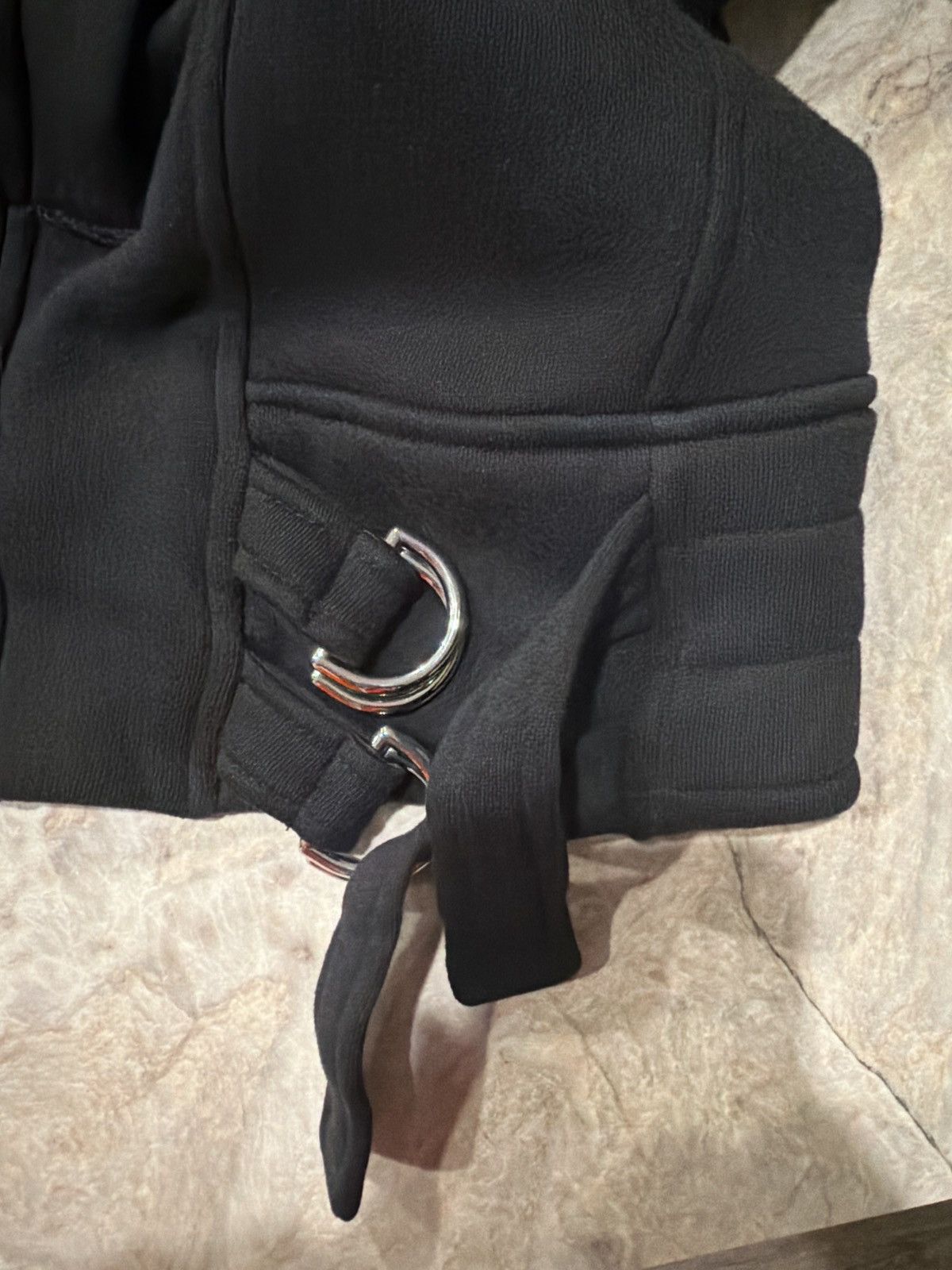 Balmain Christophe Decarnin Balmain AW10 Asymmetric Zip Hoodie Size US M / EU 48-50 / 2 - 10 Thumbnail
