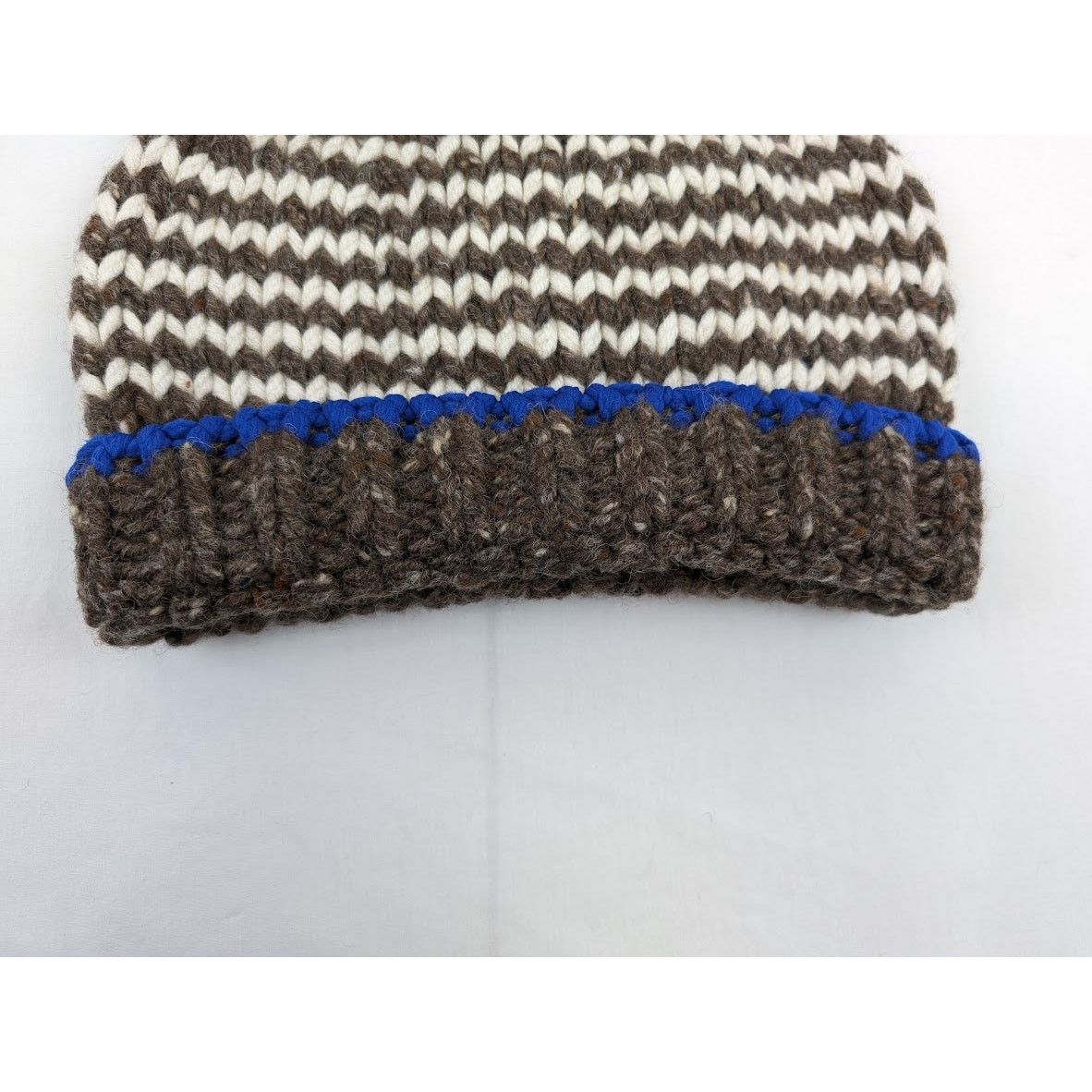 Bottega Veneta o1rshd1 Q:2/ Size: M /Dup/ Beanie Cap / Hat HW Zig Zag Wool Size ONE SIZE - 3 Thumbnail