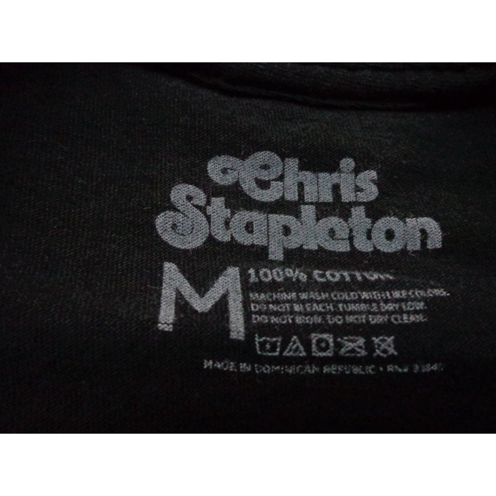 Vintage Chris Stapleton Whiskey And You T Shirt M Men Black Cotton Graphic Short Sleeve Logo Crew Neck Regular Fit Vintage No Size US M / EU 48-50 / 2 - 3 Thumbnail