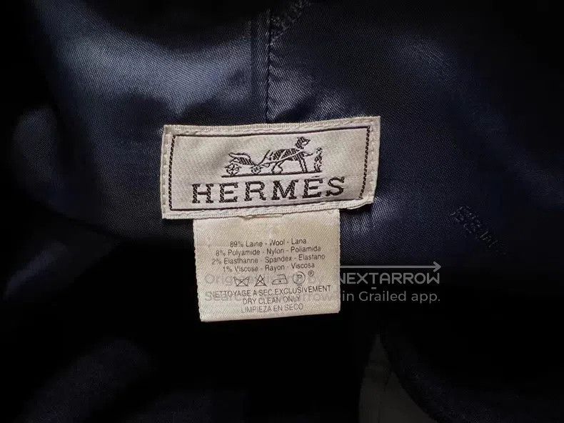 Hermes Hermes Exclusive thick woolen fisherman's coat Size L / US 10 / IT 46 - 4 Thumbnail