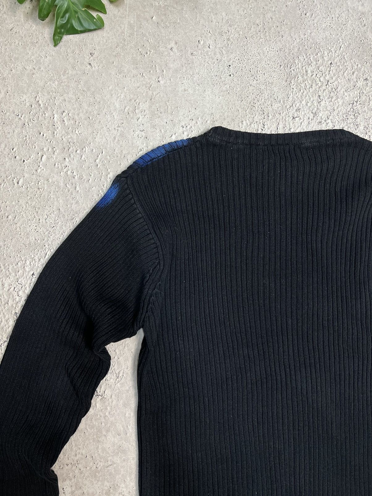 Diesel × Japanese Brand × Vintage Vintage Y2K Dragon gothic Distressed Faded Effect sweater Size US L / EU 52-54 / 3 - 10 Thumbnail