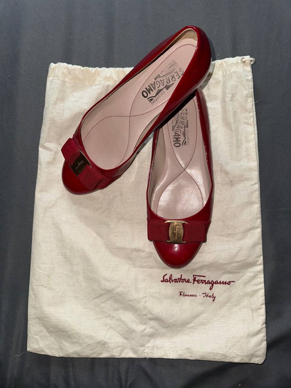 Salvatore Ferragamo Varina Ballet Flats Size US 6.5 / IT 36.5 - 3 Thumbnail