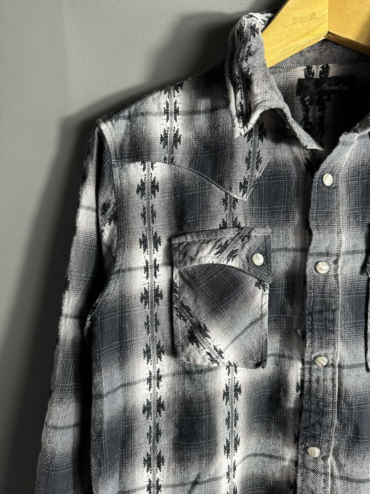 20471120 90s WESTERN GOTHIC SHIRT JUNYA WATANABE CDG STYLE Size US M / EU 48-50 / 2 - 5 Thumbnail