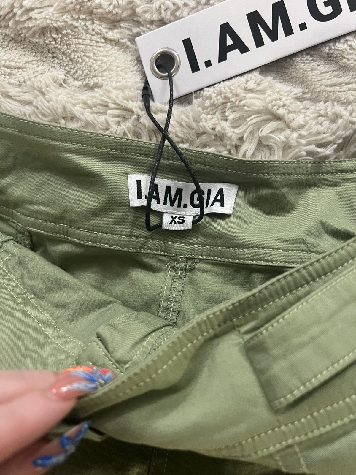 I.AM.GIA I.AM.GIA Green Jetta Skirt XS Brand New Size 26" / US 2 / IT 38 - 3 Thumbnail