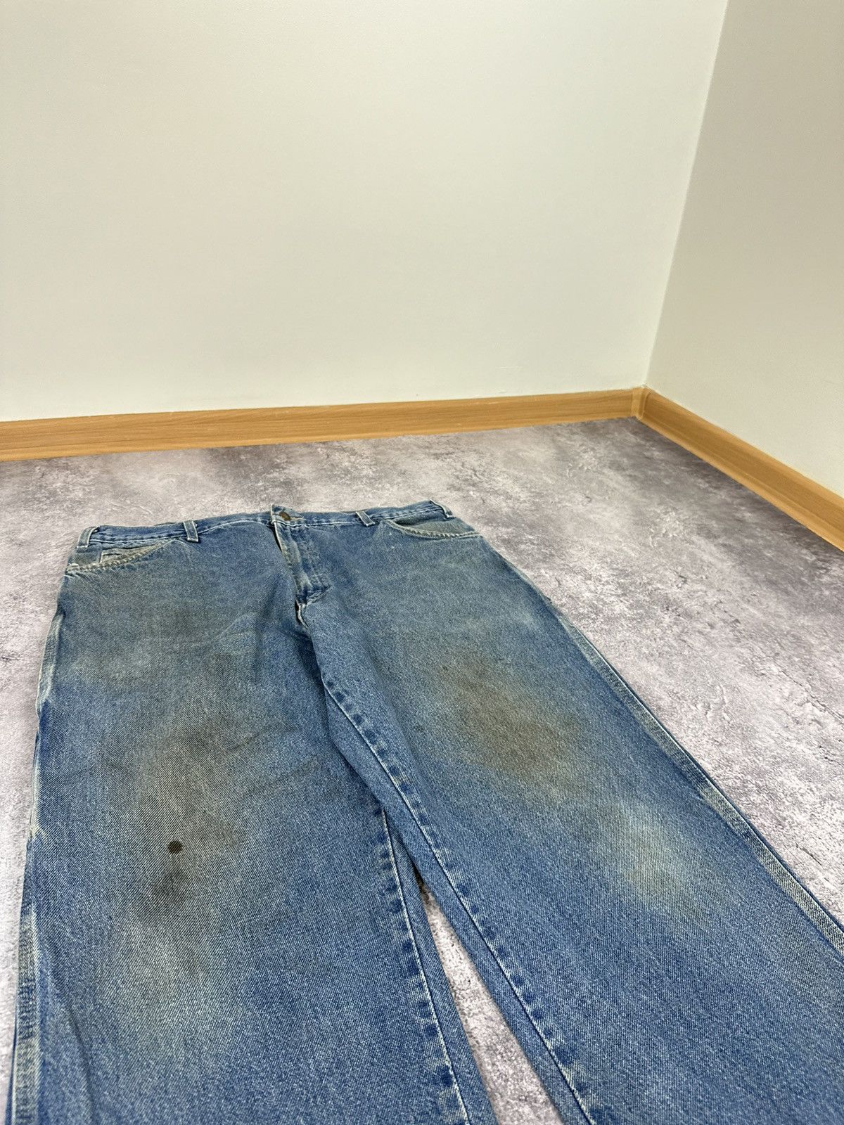 Dickies Vintage Dickies USA Trashed Cargo Carpenter Opium Work Pants Size US 38 / EU 54 - 9 Thumbnail