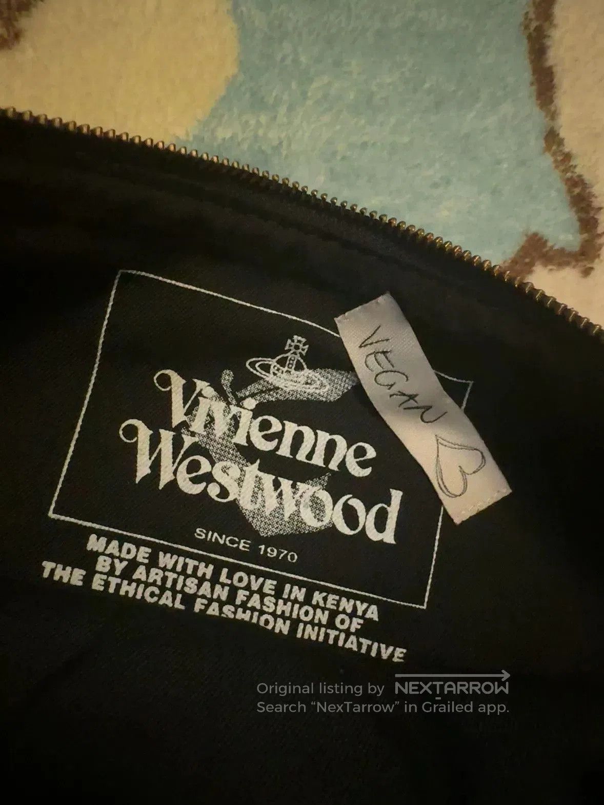 Vivienne Westwood Vivienne Westwood Africa Canvas Clutch. Size ONE SIZE - 9 Thumbnail