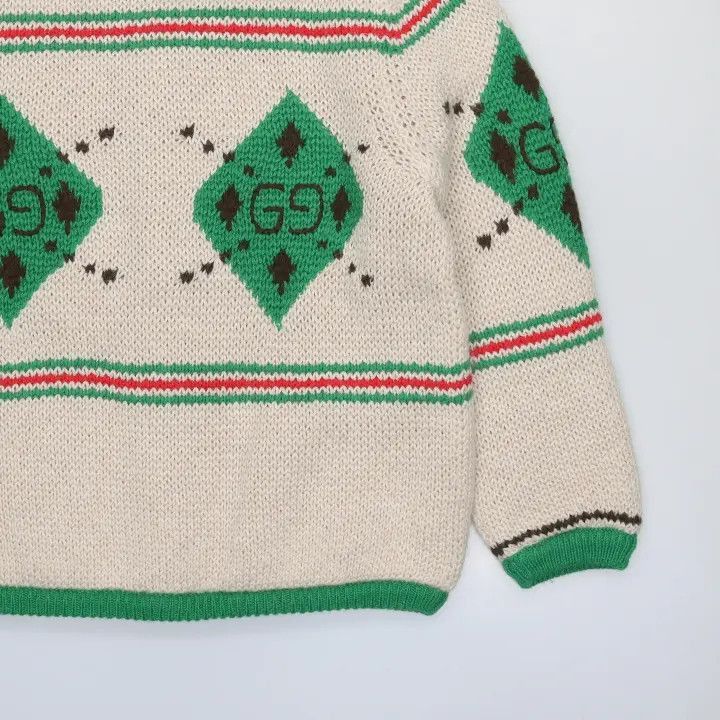 Gucci Gucci Alpaca Cardigan for Women in Ivory-2507 Size L / US 10 / IT 46 - 3 Thumbnail