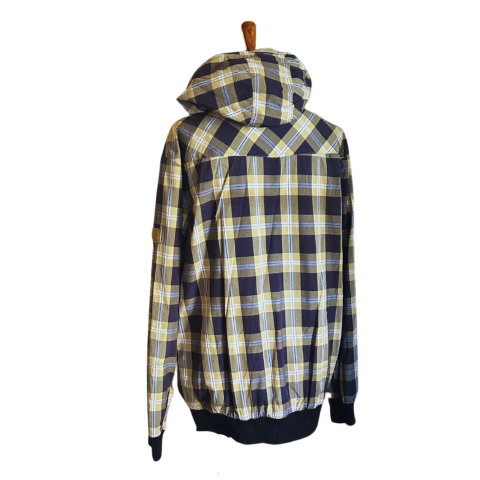 Makia Makia Mens Plaid Hood Jacket, Size XL Size US XL / EU 56 / 4 - 4 Thumbnail