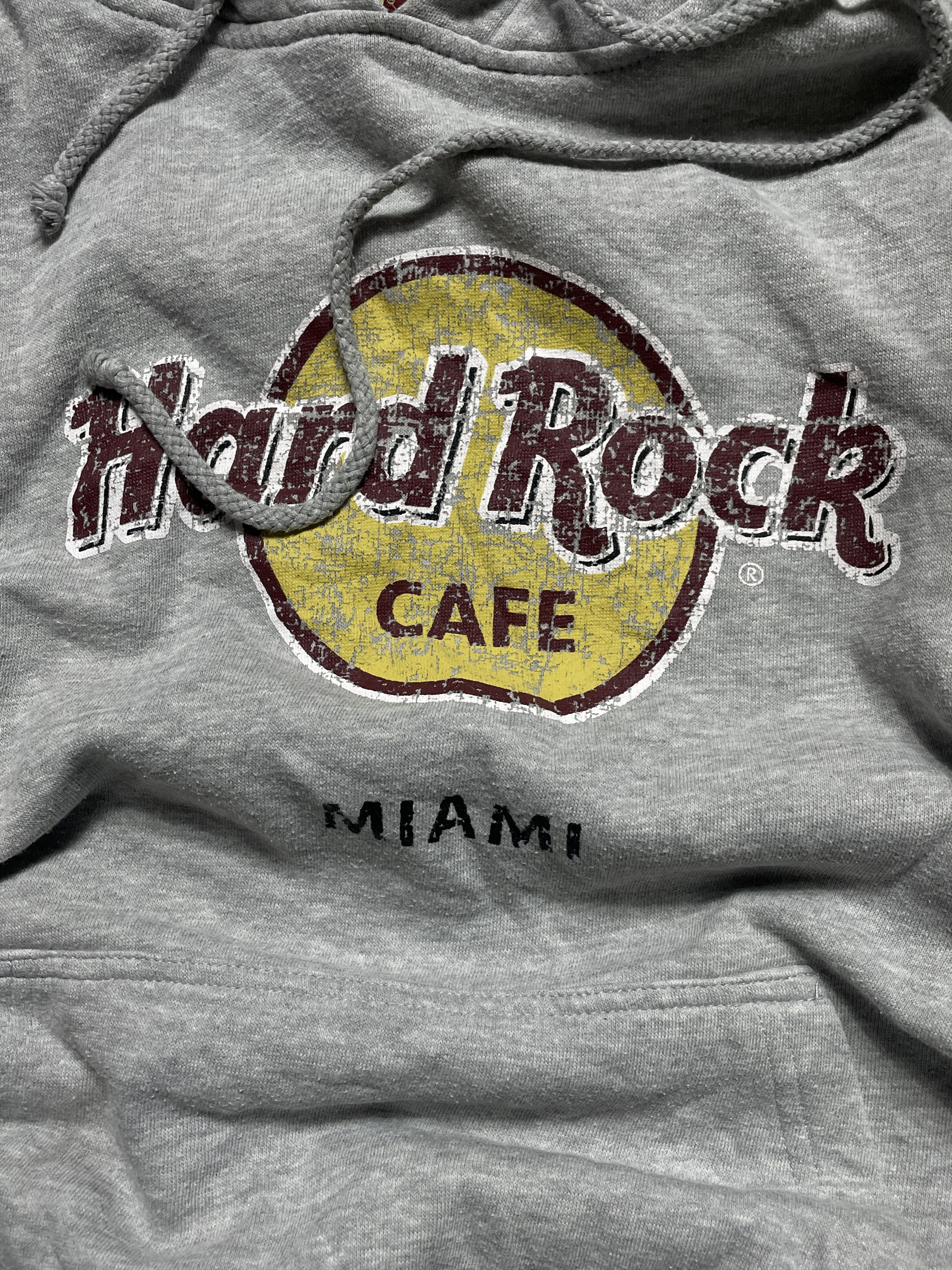 Hard Rock Cafe 🔥Offers🔥Hard Rock Cafe Miami USA Hoodie Spellout Size M / US 6-8 / IT 42-44 - 5 Thumbnail