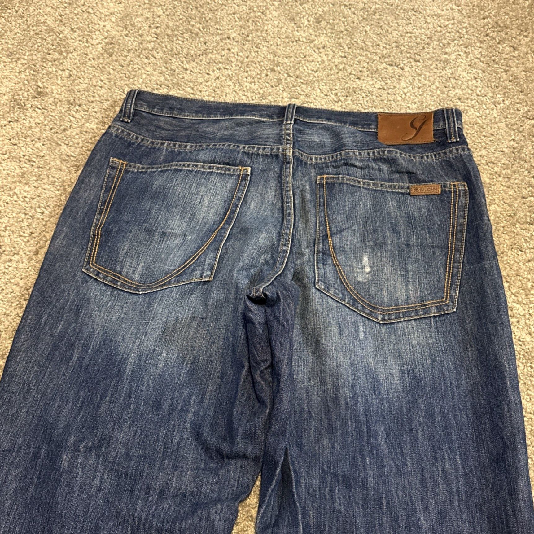 Sean John VINTAGE Sean John Jeans Baggy Relaxed Fit Denim 36x32 Blue Men Size US 36 / EU 52 - 6 Thumbnail