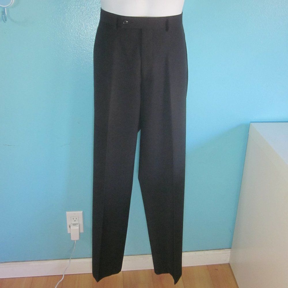 Calvin Klein Calvin Klein Mens Black Dress Pants Size 34 X 32 Size US 34 / EU 50 - 1 Thumbnail