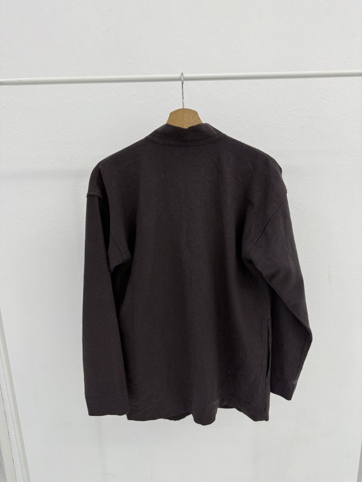 Issey Miyake Plantation by ISSEY MIYAKE Mandarin Collar Chinese Style Size US M / EU 48-50 / 2 - 9 Thumbnail