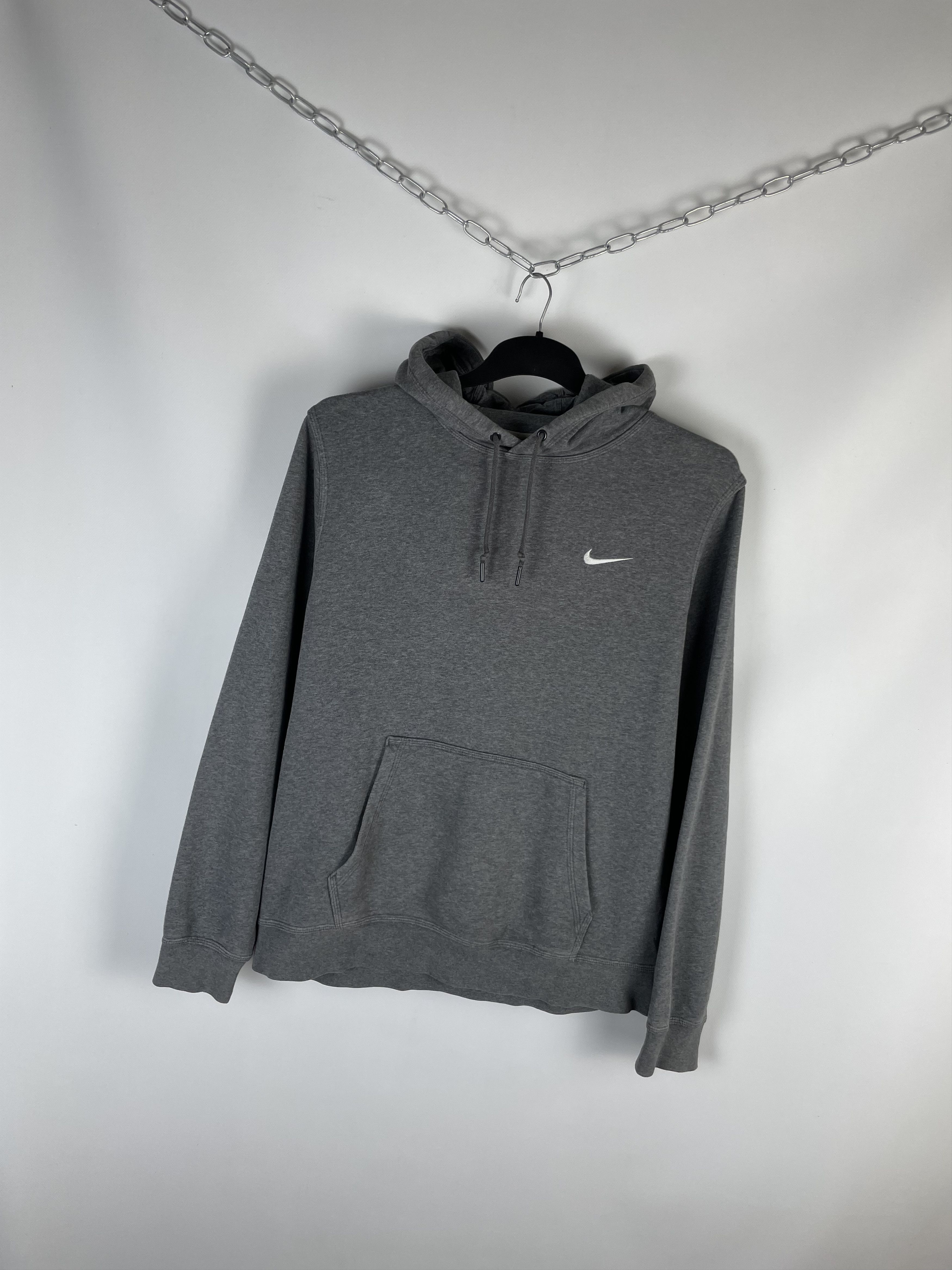 Nike Vintage Nike swoosh hoodie sweatshirt Size US L / EU 52-54 / 3 - 2 Thumbnail