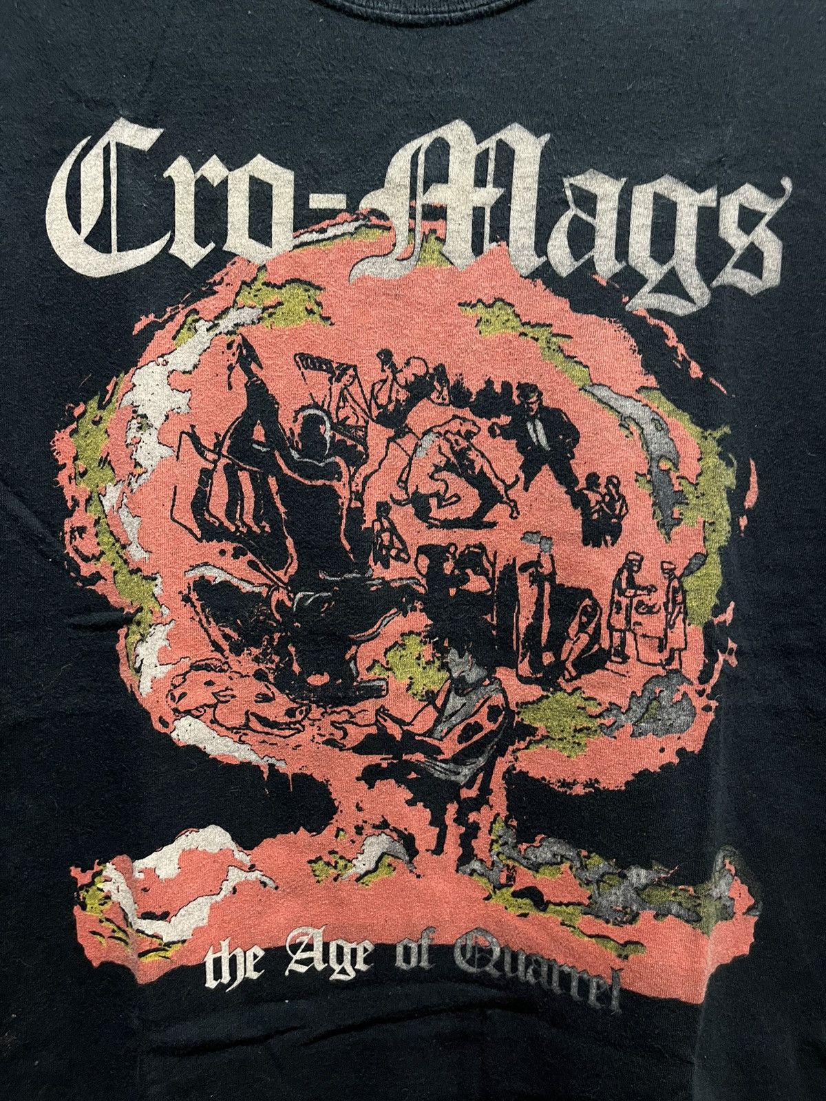 Band Tees Cro-Mags The Age of Quarrel Band Tee (TIHC-2012) Size US L / EU 52-54 / 3 - 3 Thumbnail
