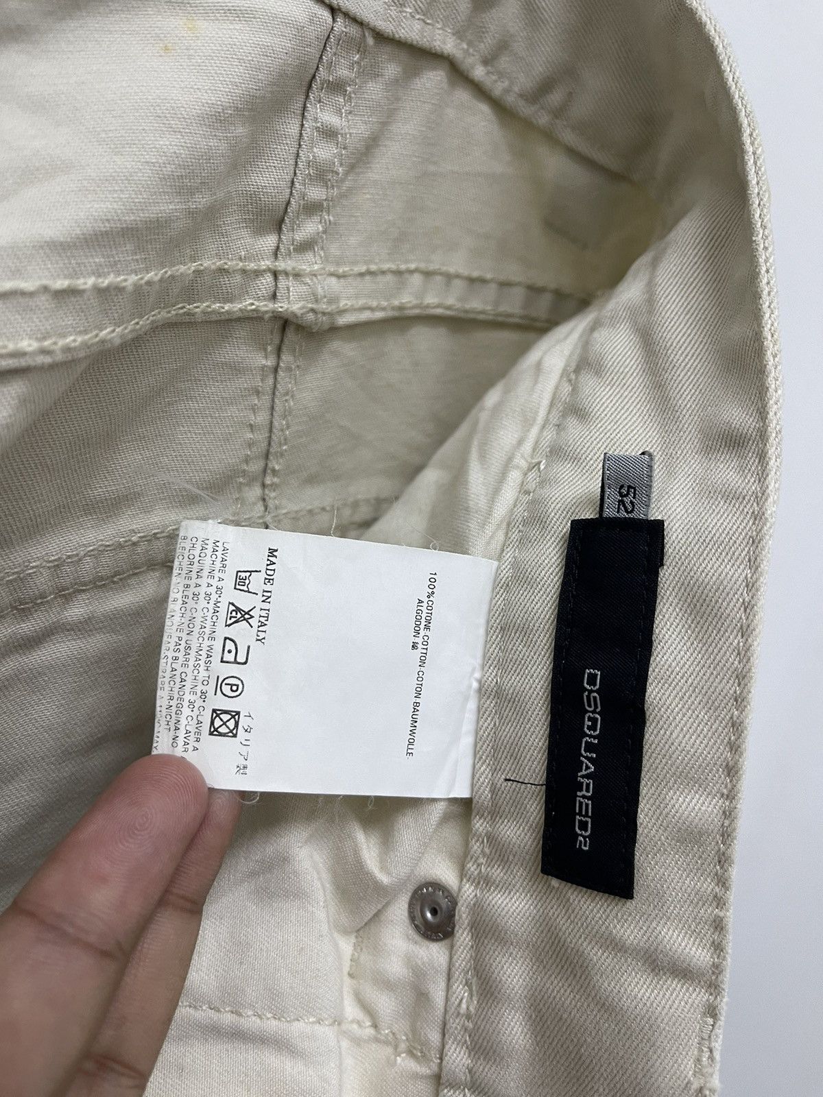 Dsquared2 Rare Vintage DSQUARED2 Made in Italy Born In Canada Pant Size US 36 / EU 52 - 12 Thumbnail