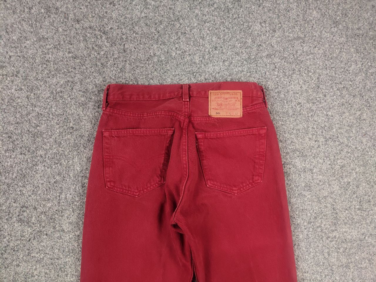 Levi's Vintage 90's Levis 501 Sashiko Patchwork Face Jeans watanabe Size 31" - 11 Thumbnail