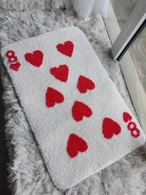 Other Tufting Poker Card Anti Slip Rugs Size ONE SIZE - 1 Thumbnail