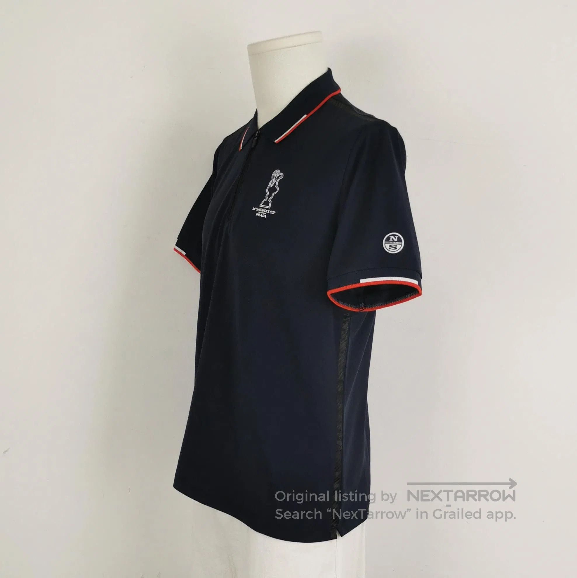 Prada Prada Color Block Striped Polo T. Size M / US 6-8 / IT 42-44 - 2 Thumbnail