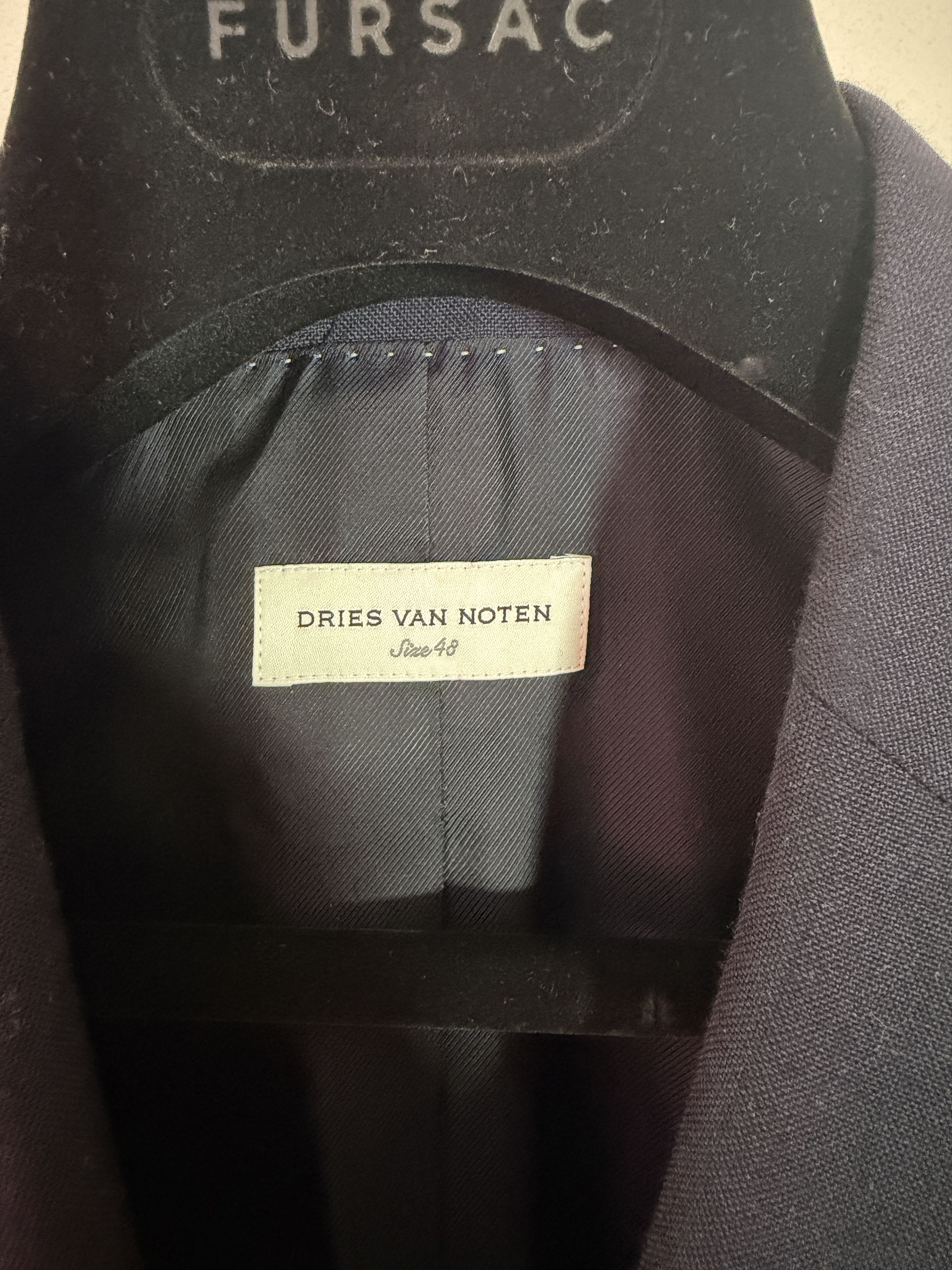 Dries Van Noten Slim fit wool blazer Size 38R - 5 Thumbnail