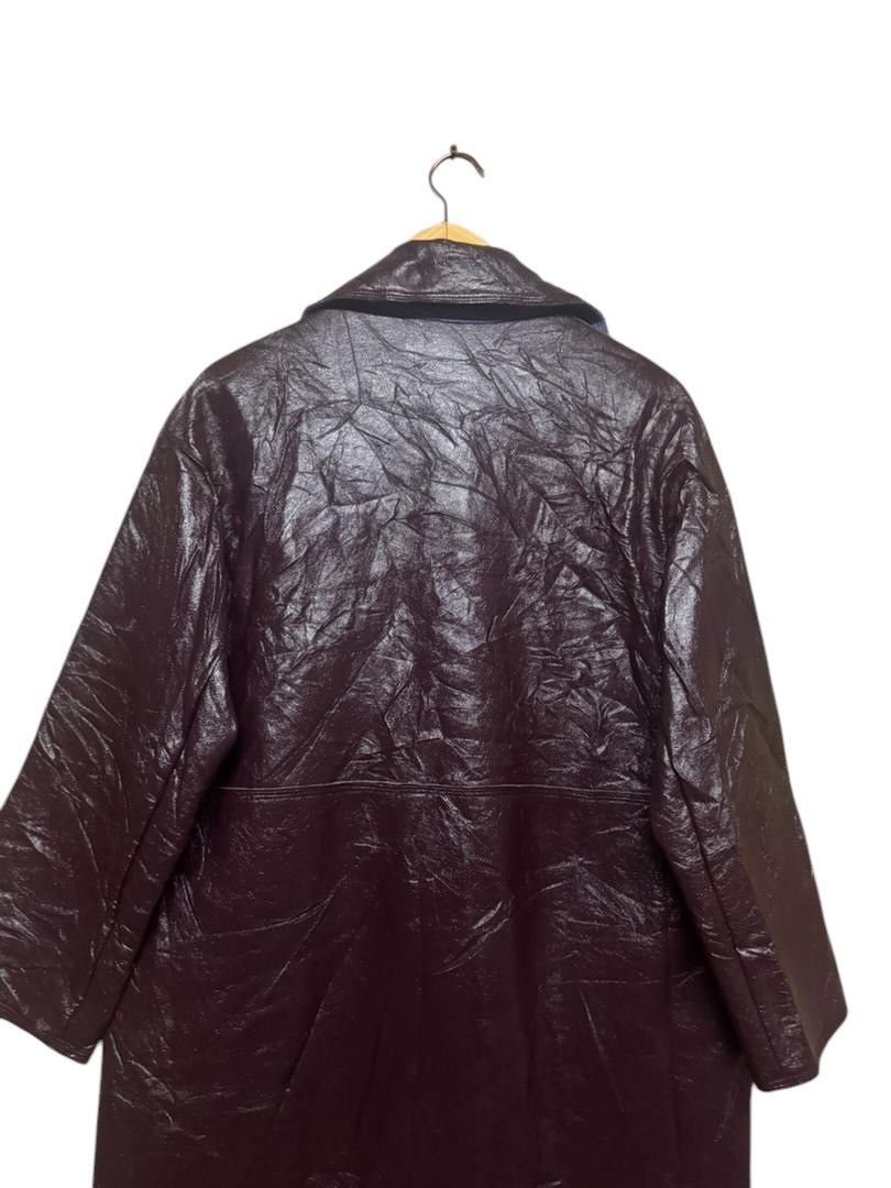 Lanvin Lanvin Collection Polyurethene Long Jacket Size US L / EU 52-54 / 3 - 6 Thumbnail