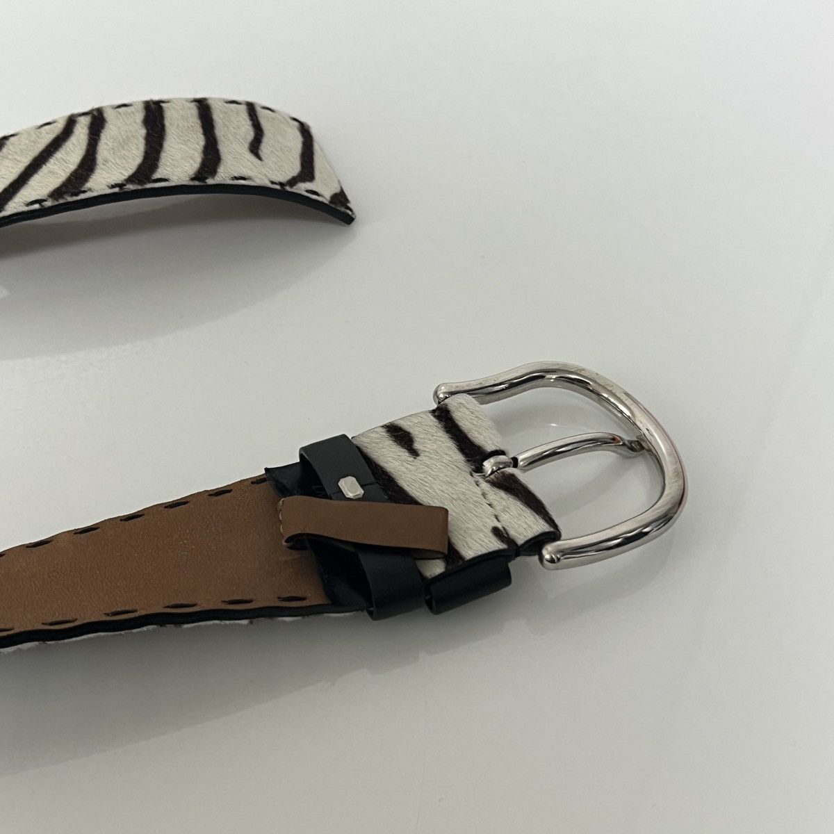 Prada Prada Animal Print Fur Belt Size ONE SIZE - 3 Thumbnail