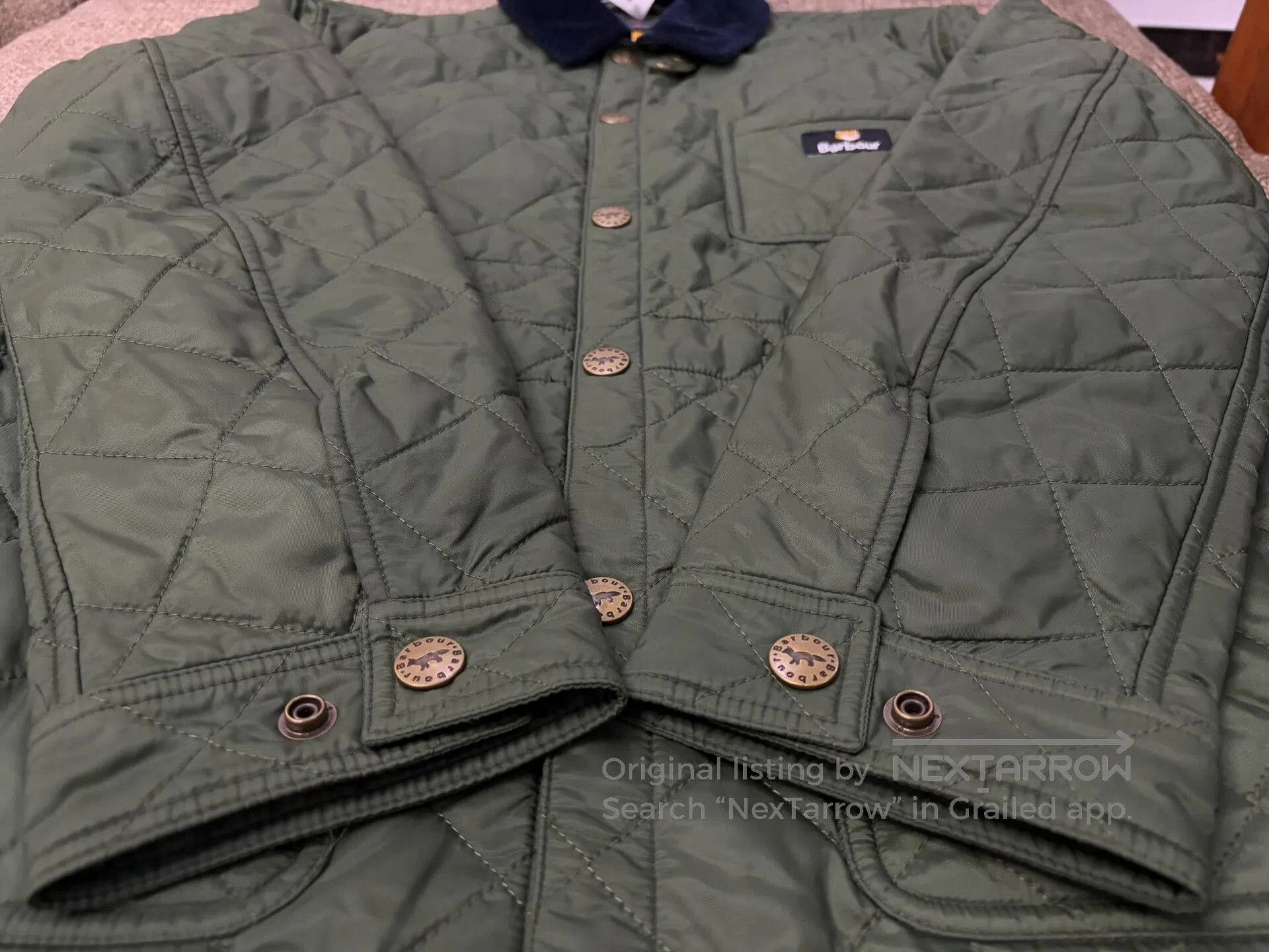 Barbour Barbour x Maison Kitsune Quilted Jacket. Size US M / EU 48-50 / 2 - 5 Thumbnail