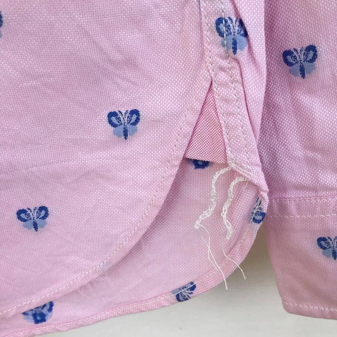 Comme des Garcons Chambray Shirt butterfly pattern Size US S / EU 44-46 / 1 - 6 Thumbnail