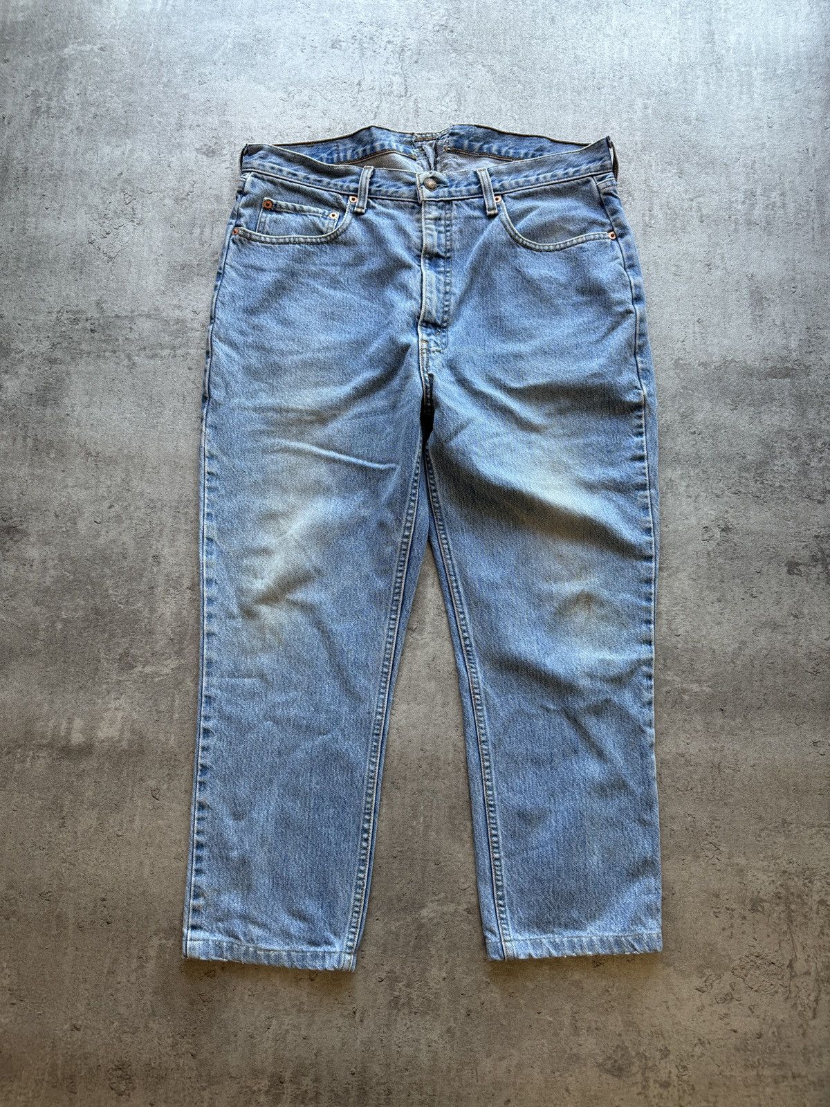 Japanese Brand × Levi's × Vintage Levi’s Orange Tab vintage 90s baggy jeans denim rap skate Size US 36 / EU 52 - 5 Thumbnail