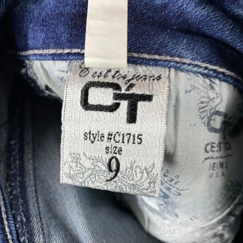 Other C'est Toi Glamour Jeans Size 9 Women's Denim NWT Cotton Size 32" / US 10 / IT 46 - 8 Thumbnail