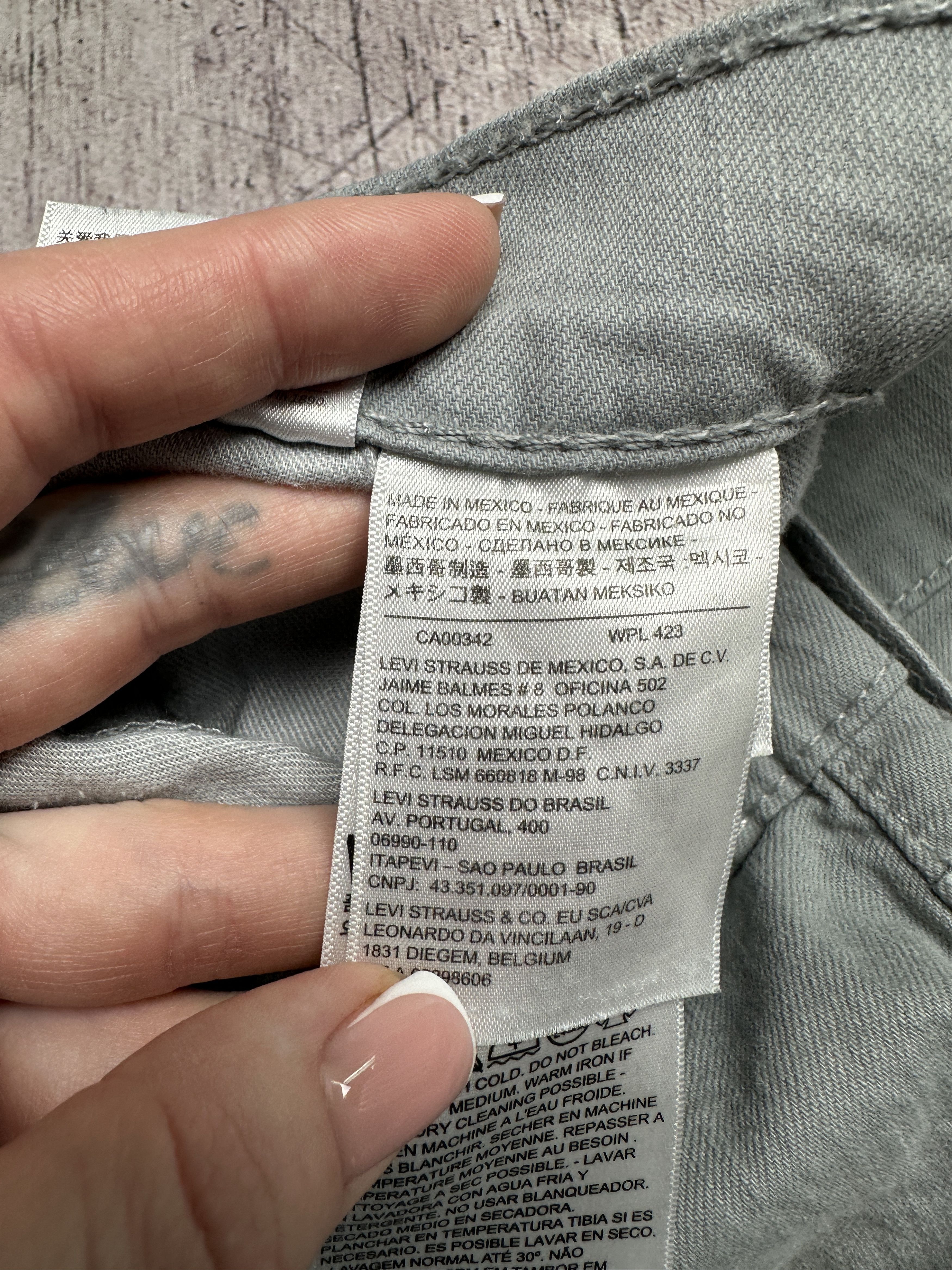 Levi's × Levi's Vintage Clothing Levi's 513 Vintage Mens Denim Pants Jeans Size US 34 / EU 50 - 8 Thumbnail
