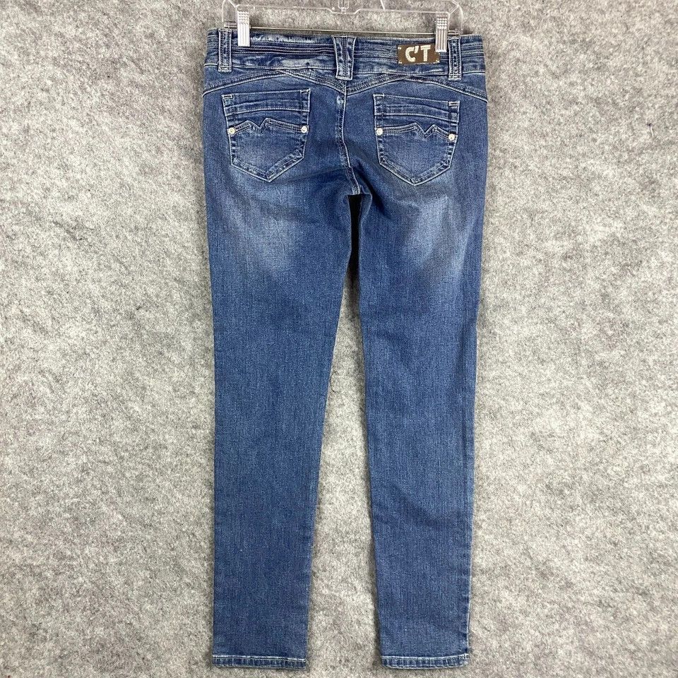 Other C'est Toi Glamour Jeans Size 9 Women's Denim NWT Cotton Size 32" / US 10 / IT 46 - 6 Thumbnail