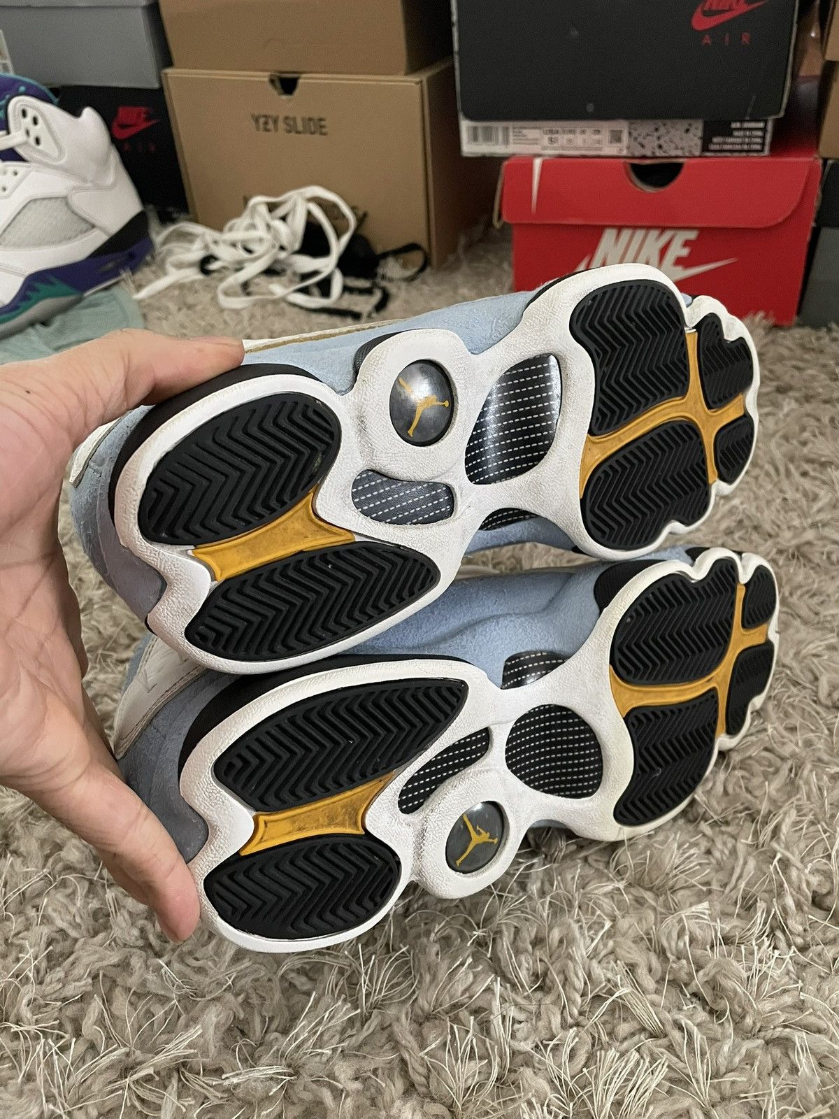 Jordan Brand Jordan 13 Blue Grey Size US 7 / EU 40 - 8 Thumbnail