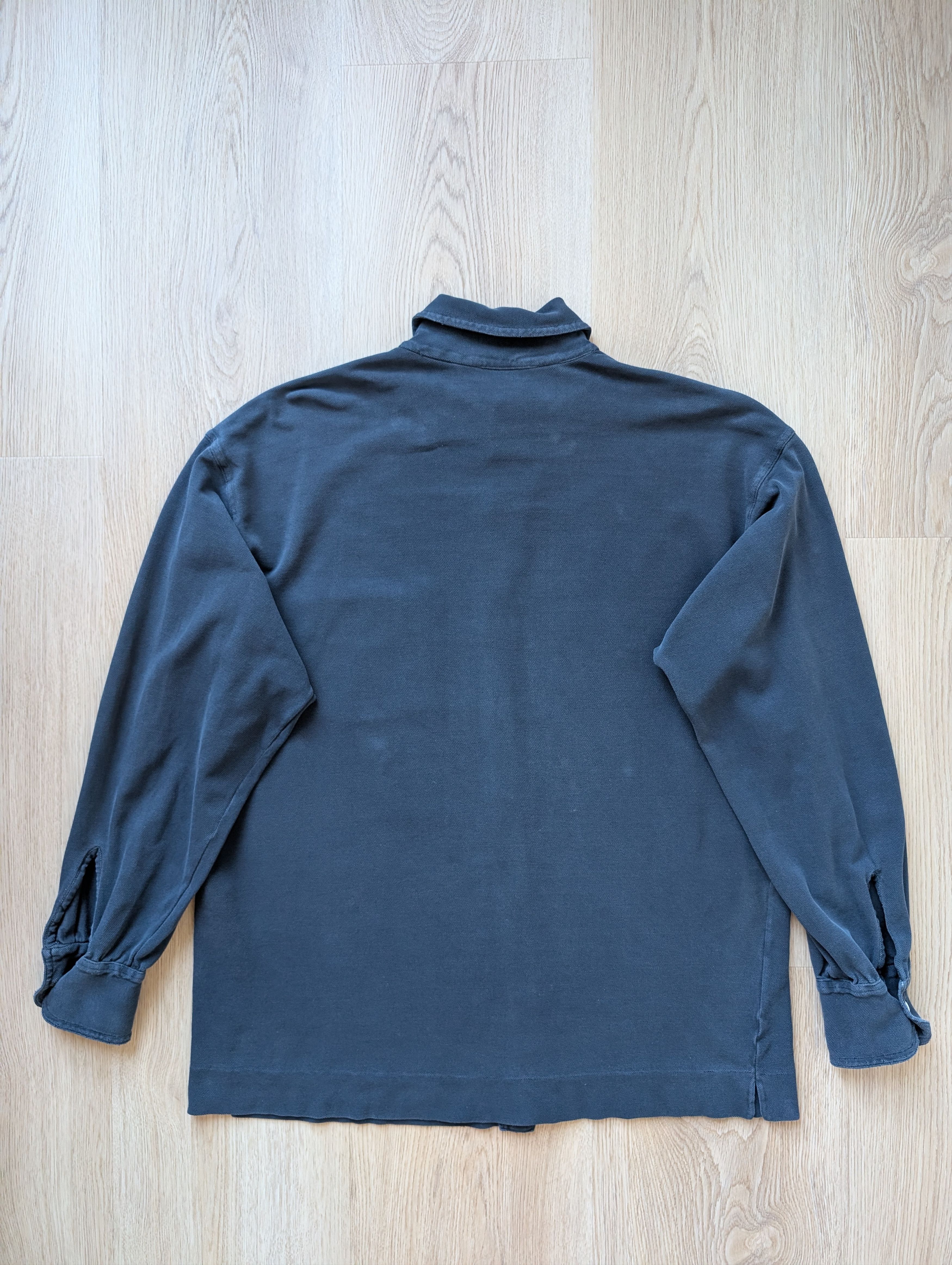 Fedeli Fedeli VTG Jersey Garment Dyed Organic Polo Shirt Size US L / EU 52-54 / 3 - 8 Thumbnail