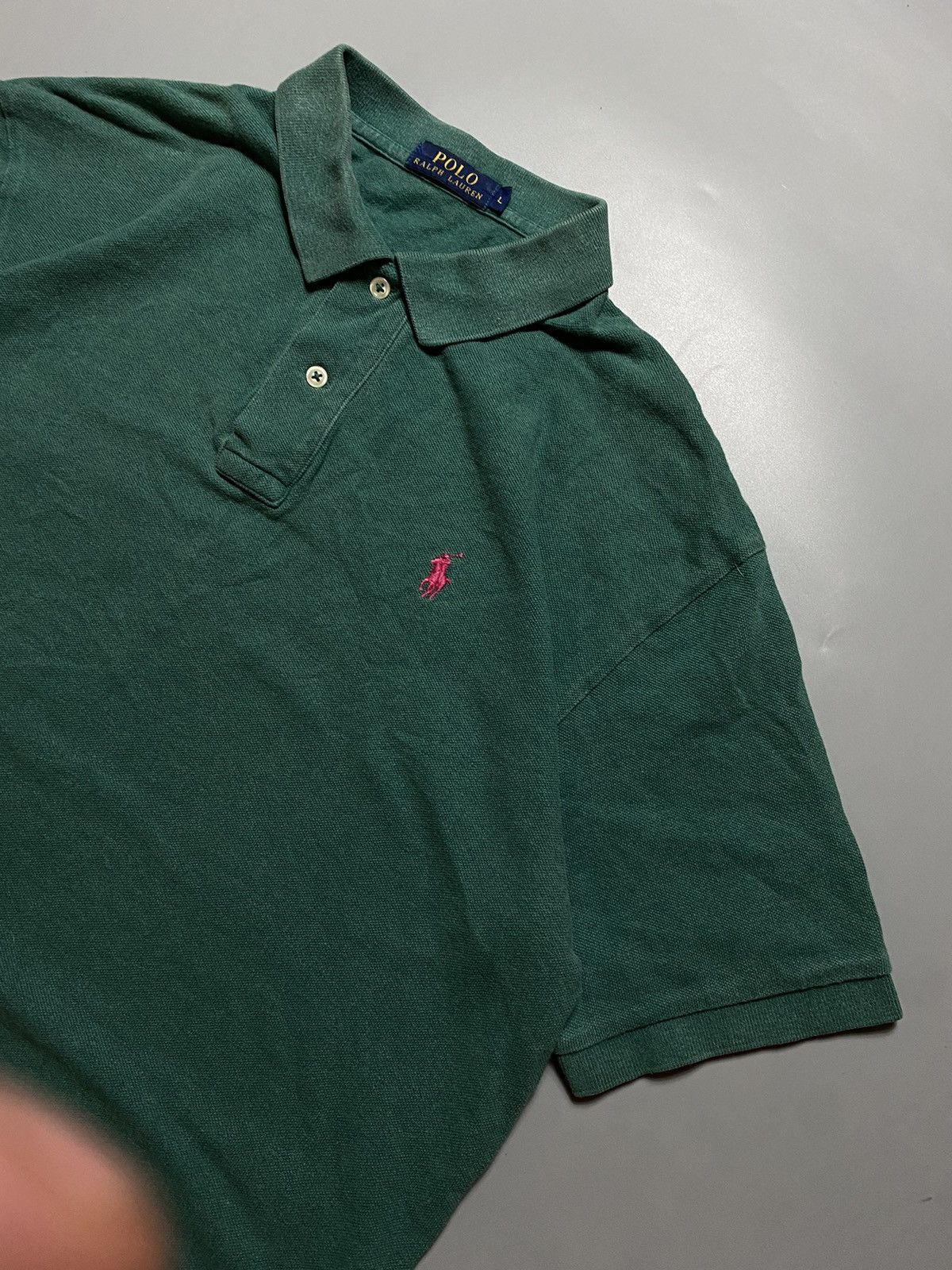 Polo Ralph Lauren Polo Ralph Lauren polos pink rider rare Size US L / EU 52-54 / 3 - 2 Thumbnail