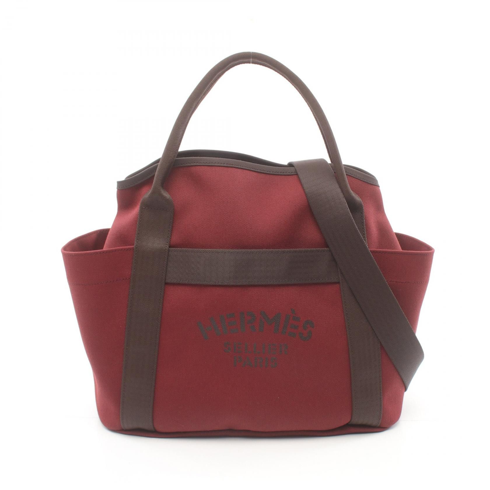 Hermes Hermes Sac de Pansage Groom Tote Bag Canvas Tote Bag AP078864 in Great Condition Size ONE SIZE - 1 Thumbnail