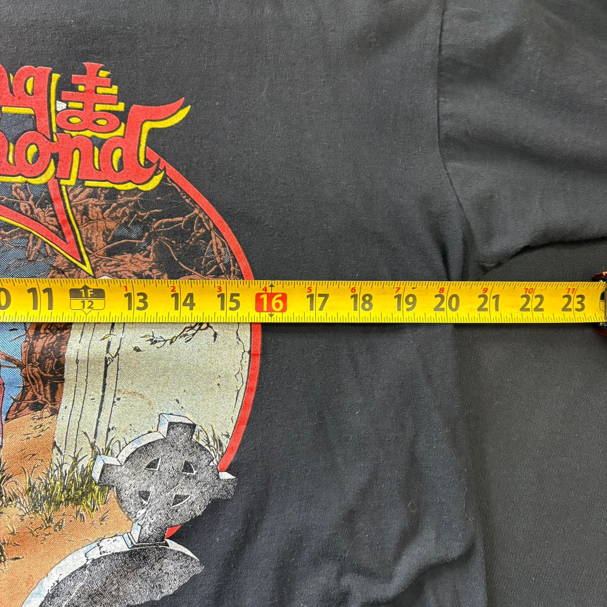 Band Tees Vintage 1990 King Diamond merciful fate Ozzy Osborne Size US M / EU 48-50 / 2 - 9 Thumbnail