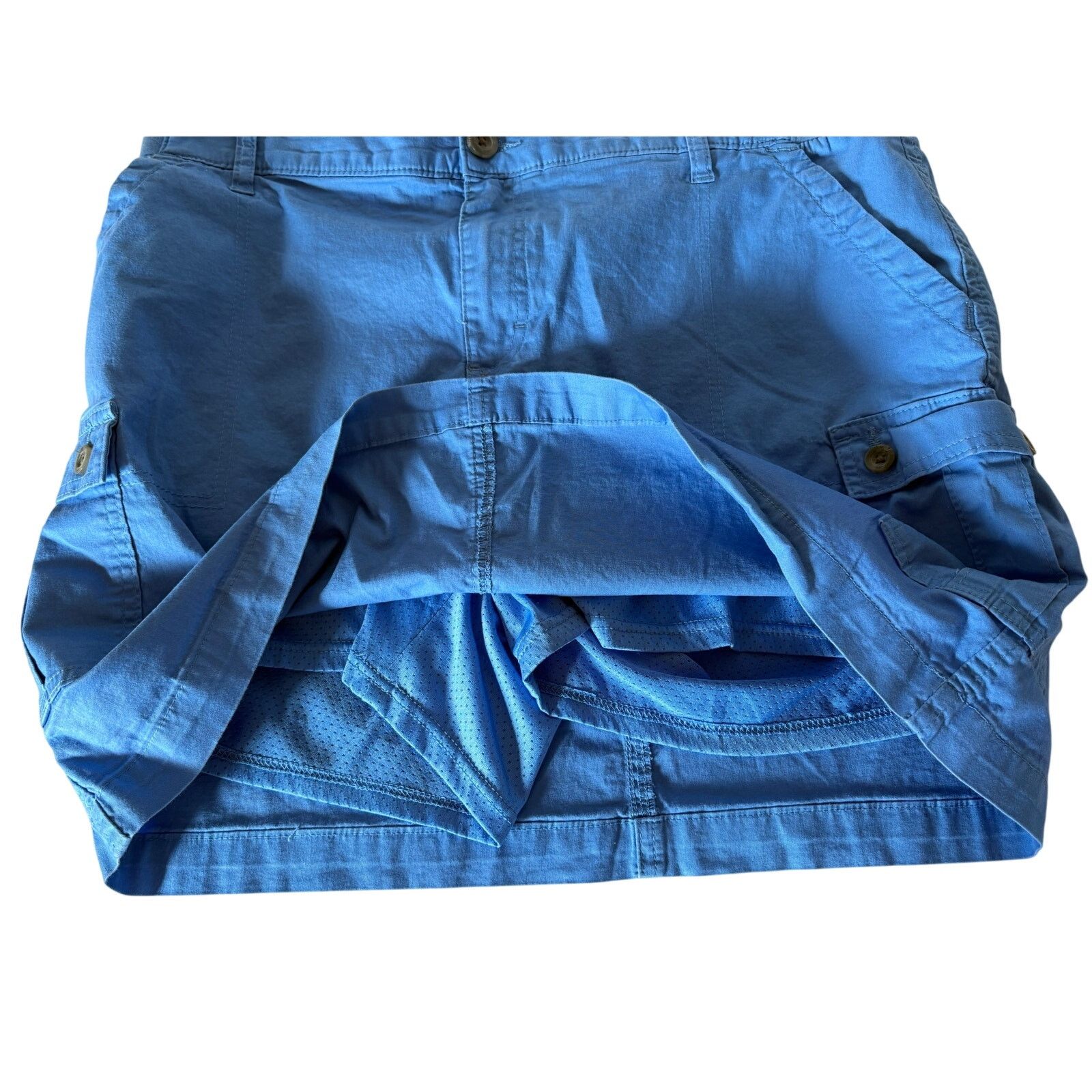 Lee Lee cargo skort blue size large Size 36" / US 14 / IT 50 - 3 Thumbnail