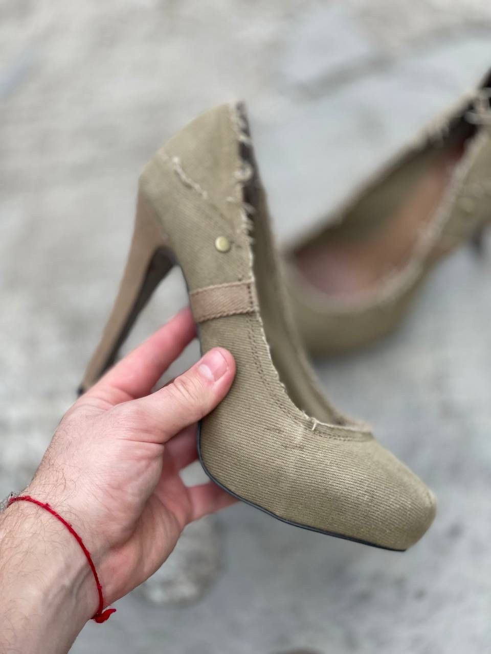 Sahara Club Vintage Women’s SAH Shoes Heels Avantgarde Y2K 00s Grunge Size US 8 / IT 38 - 6 Thumbnail