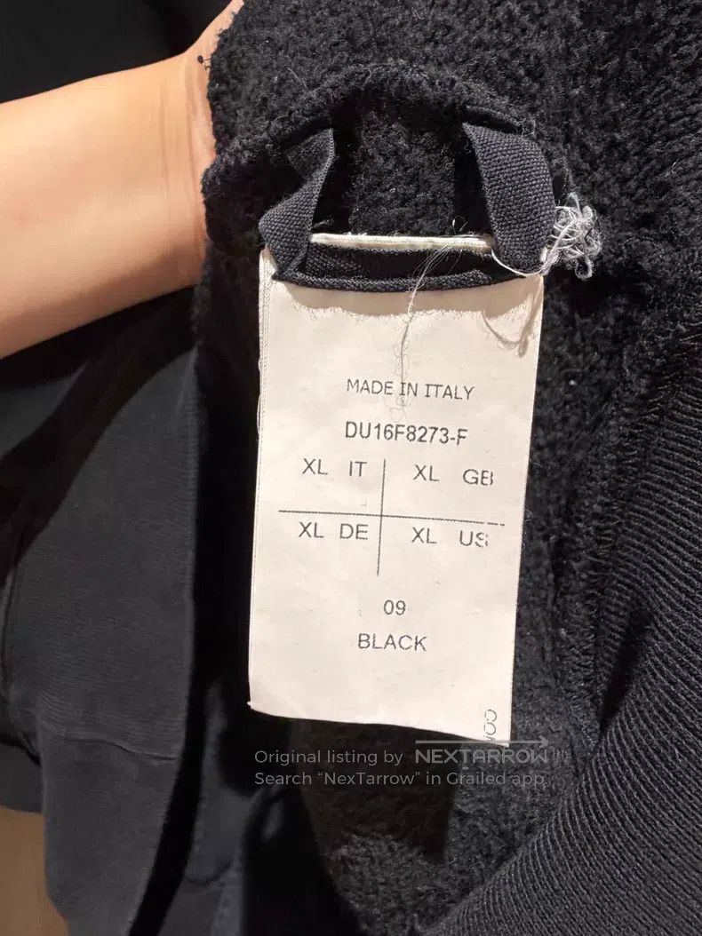 Rick Owens Rick Owens Double thread drkshdw diagonal zipper jacket Size US XL / EU 56 / 4 - 3 Thumbnail