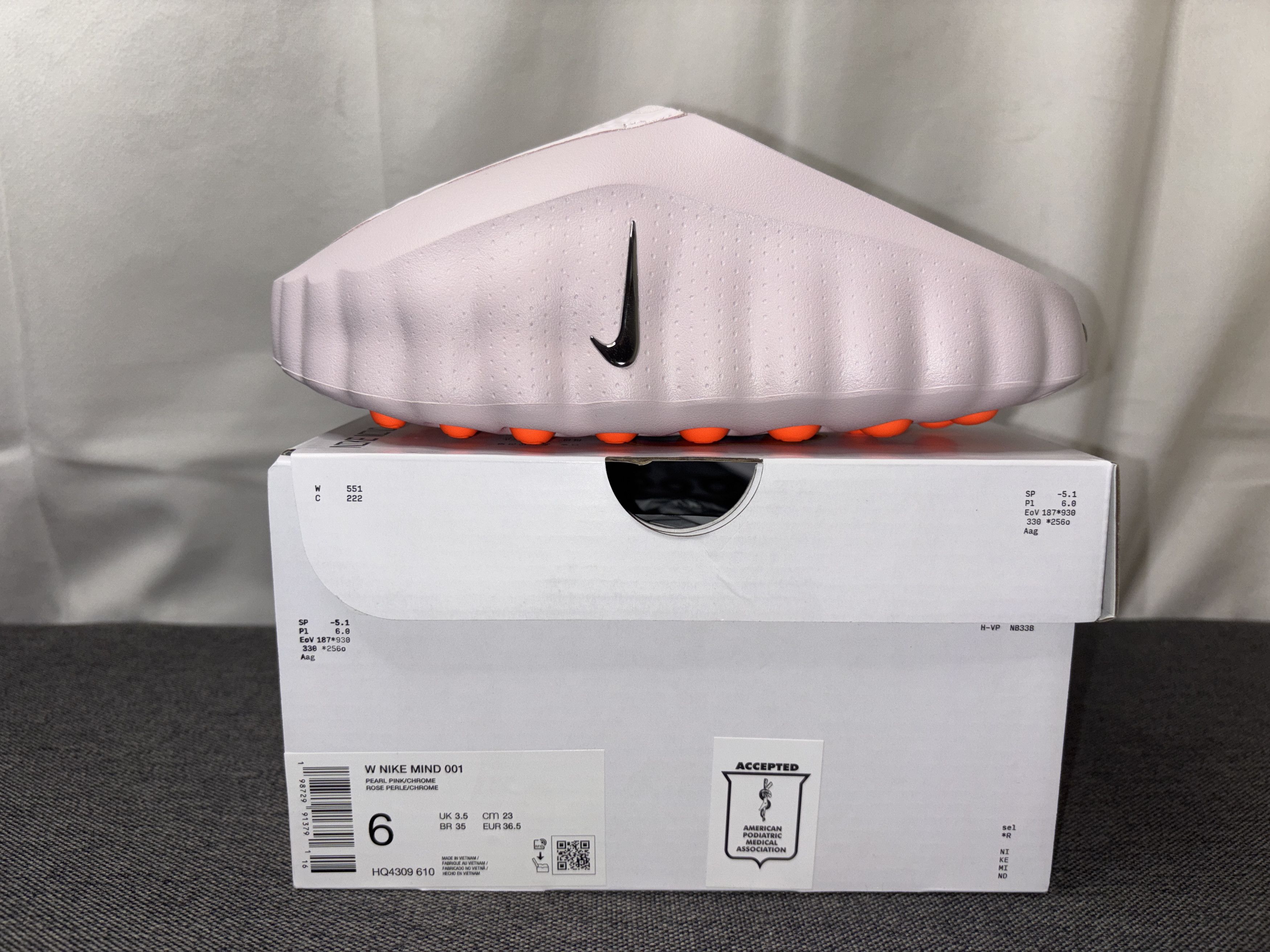 Nike Nike Mind 001 Pearl Pink (2026) Women’s Size 6 HQ4309-610 Size US 6 / IT 36 - 6 Thumbnail