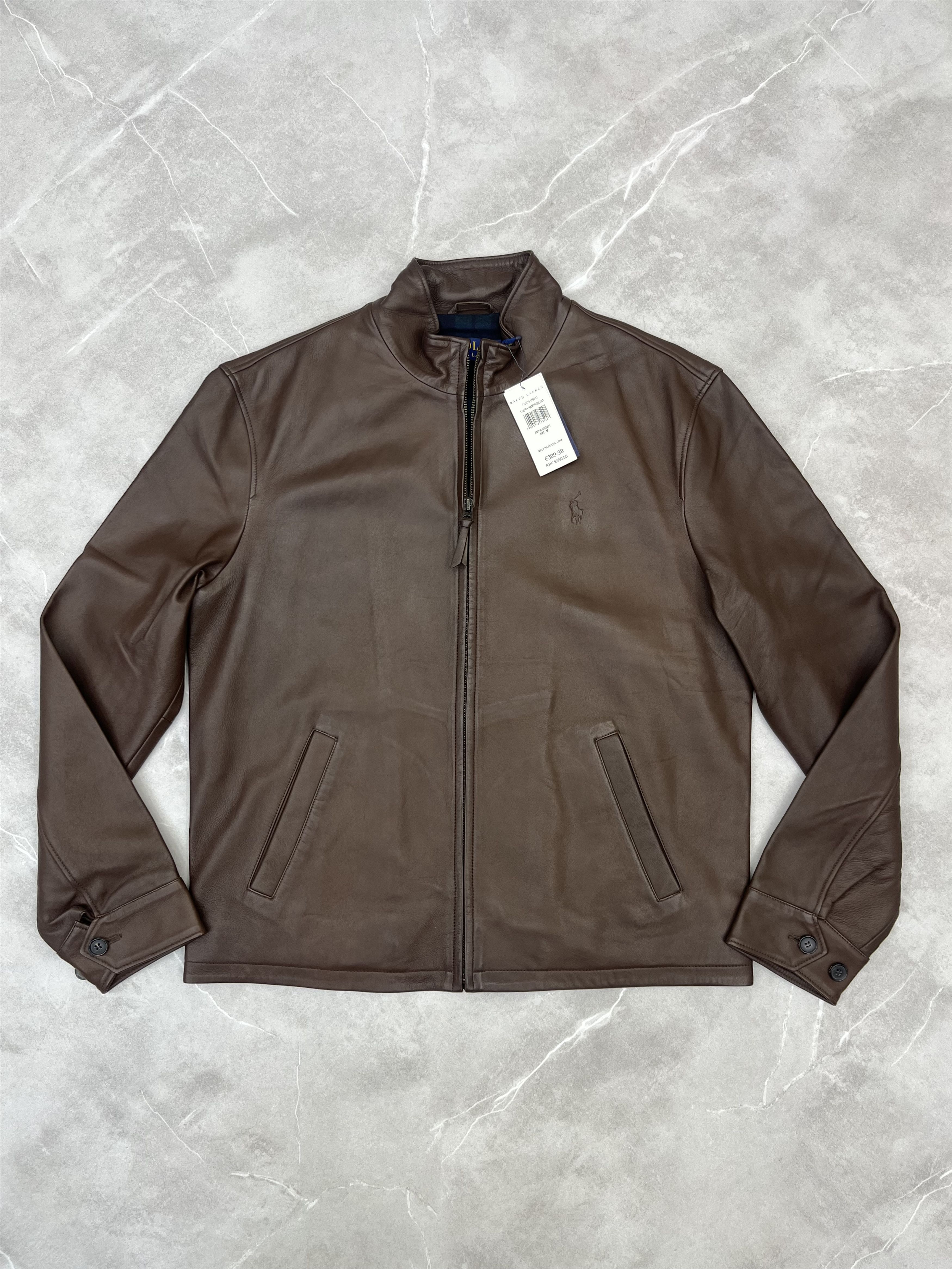 Polo Ralph Lauren Polo Ralph Lauren South Hampton Lamb Leather Biker Jacket Size US M / EU 48-50 / 2 - 2 Thumbnail