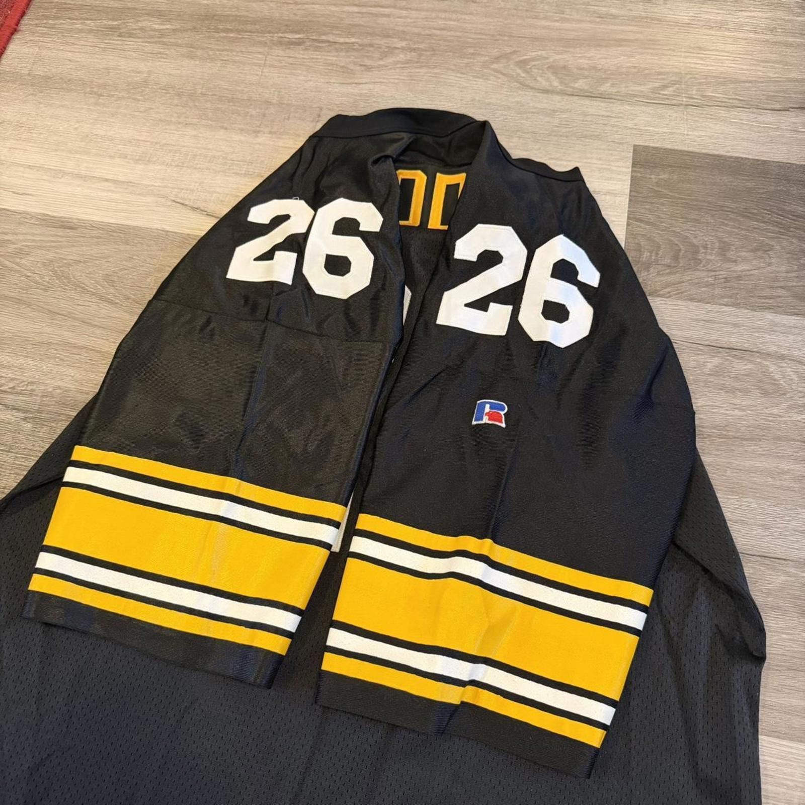 Russell Athletic Pittsburgh Steelers Rod Woodson Russell athletic jersey 90s Size US XL / EU 56 / 4 - 4 Thumbnail