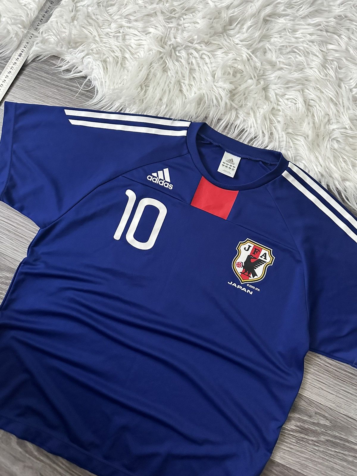 Adidas Adidas Japan 2009 Nakamura Home Jersey vintage hype bloke Size US M / EU 48-50 / 2 - 2 Thumbnail