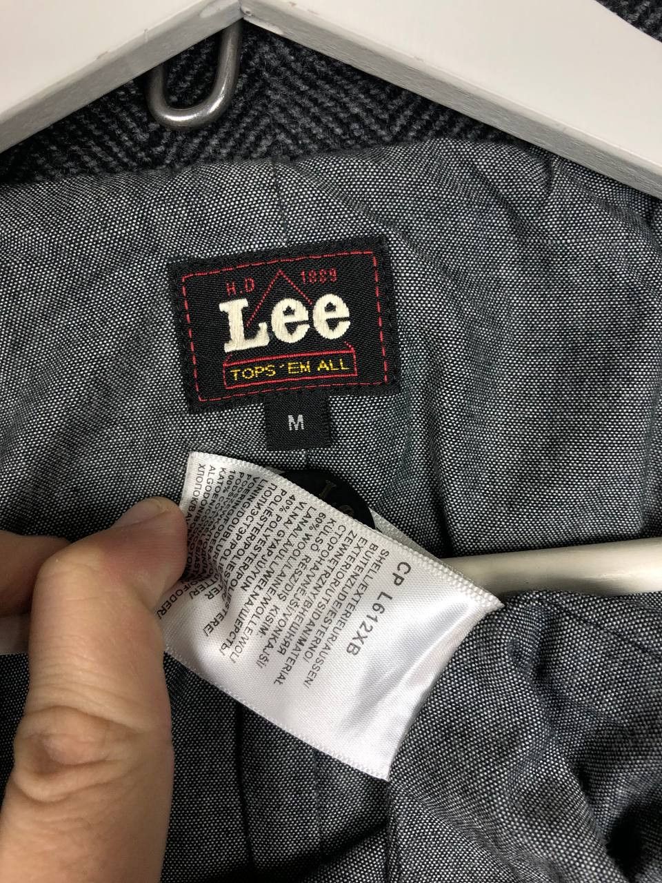 Vintage Lee Vintage Coat Jacket Gray size M | Grailed