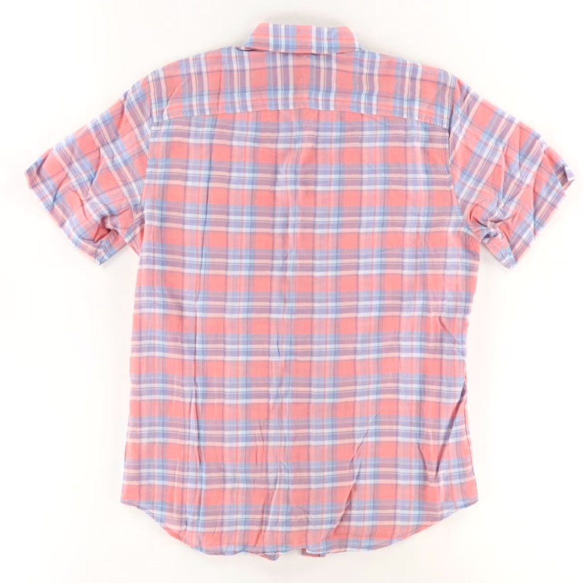 Faherty Faherty Shirt Plaid Button Up Light Linen Cotton Blend Red Men M Size US M / EU 48-50 / 2 - 4 Thumbnail