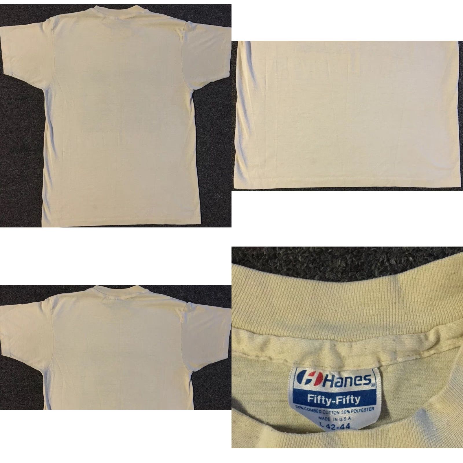 Vintage VINTAGE KOA Kamping Kabins Shirt M USA Beige 80s 90s Grunge Camping Hiking Sun Palm Trees Beach Basic Tee Mens Size US M / EU 48-50 / 2 - 8 Thumbnail