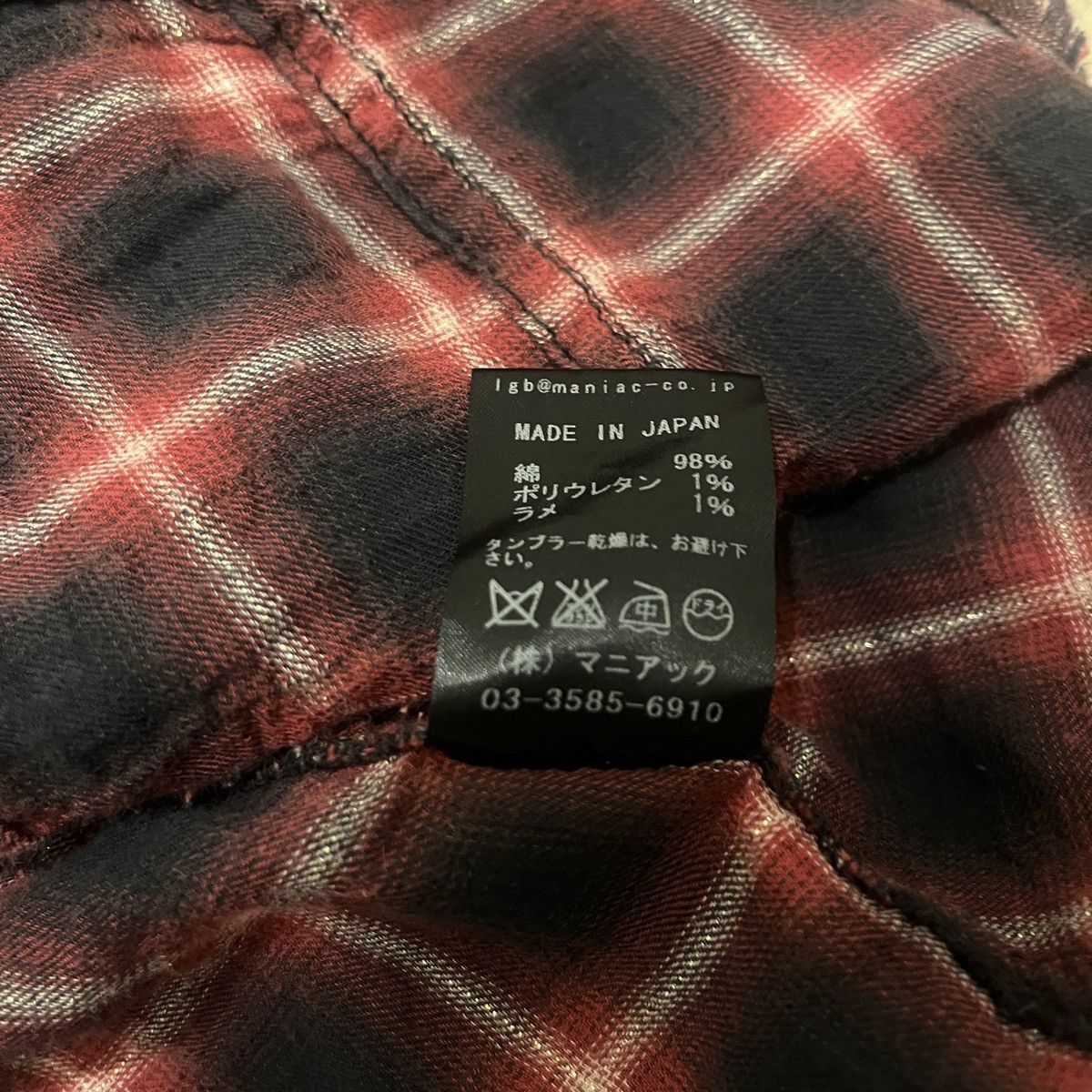 Le Grande Bleu (L.G.B.) L.G.B Shadow Distressed Flannel Size US S / EU 44-46 / 1 - 6 Thumbnail
