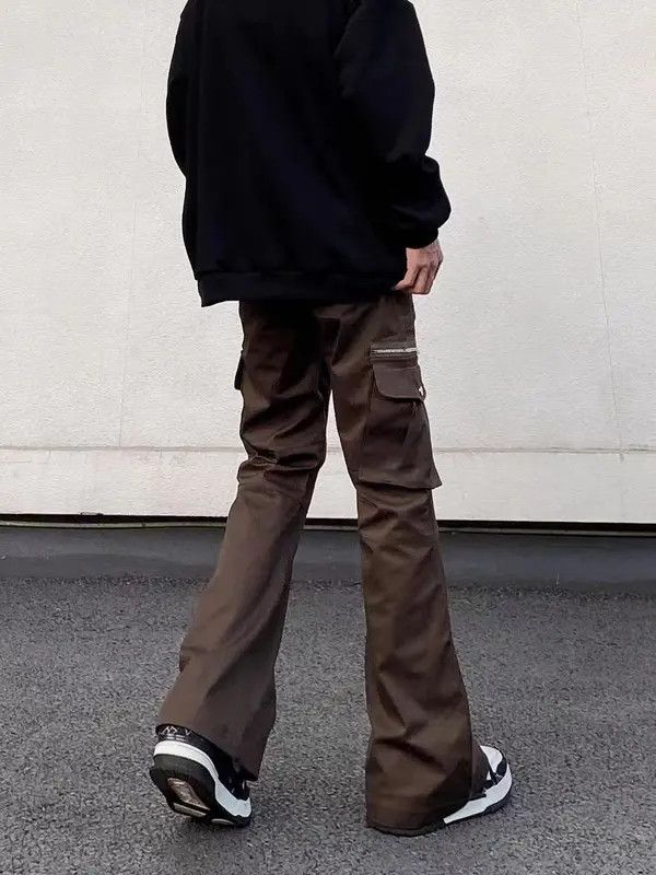 Japanese Brand VIBE Retro casual street large pocket cargo trousers Size US 30 / EU 46 - 6 Thumbnail