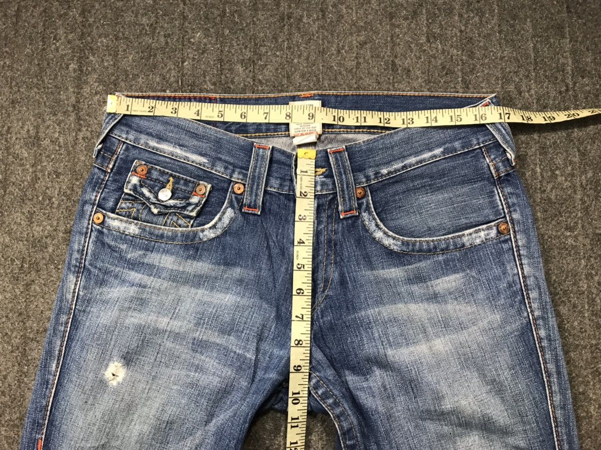 True Religion True Religion Joey Usa Flaps Pocket Low Rise Fits 31 32 Size US 31 - 10 Thumbnail